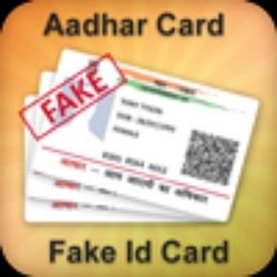 Fake Id Maker App Aadhar Card