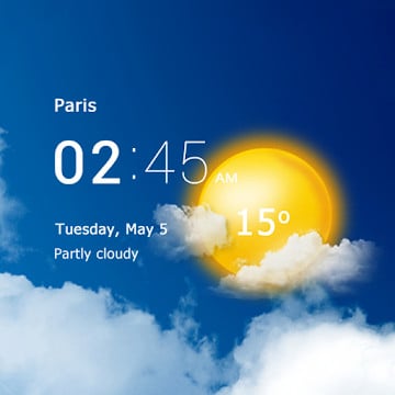 Download Transparent Clock And Weather Mod Premium Apk 5 9 2 Voor Android